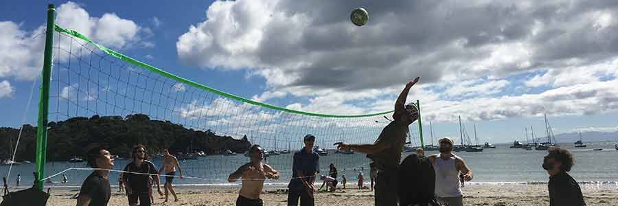 Beach volleyball for corporate teams